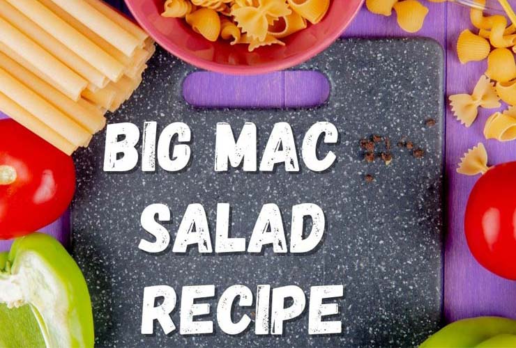 Big mac salad recipe