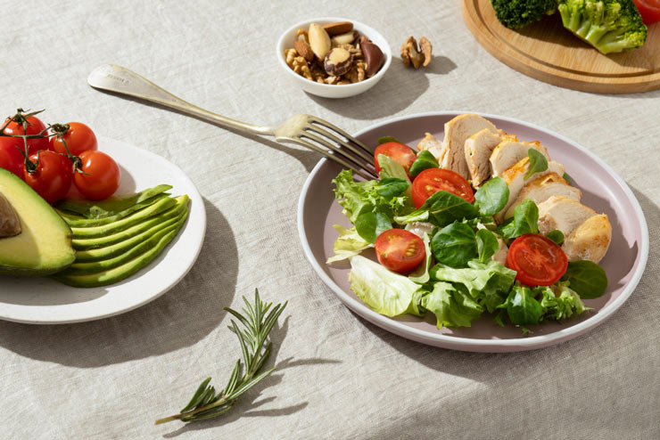 Chicken Kale Salad: Healthy 2B Mindset Recipe – The Foodnom