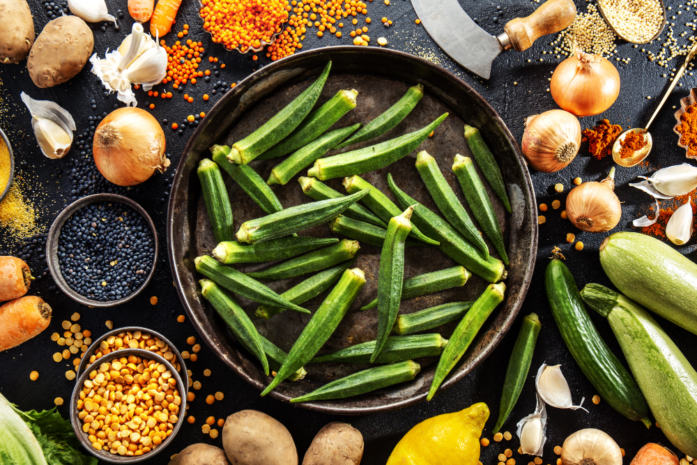 Substitute for okra
